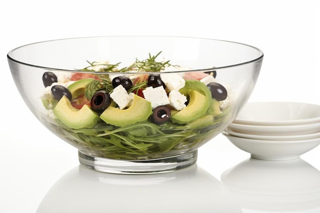 Miska čerstvého šalátu